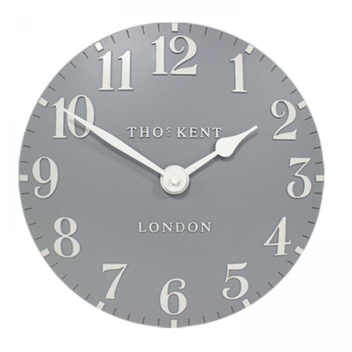 Thomas Kent - Arabic Flax Blue Large Wall Clock 
